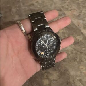 Guess Black Metal Watch